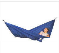 Product review of a camping hammock.