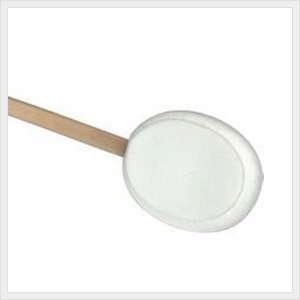 Large picture of a kingsley lotion applicator wood handle.