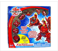 Product display of Bakugan 7 in 1 Maxus Dragonoid