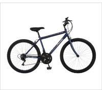 Product review of cheap mountain bike.