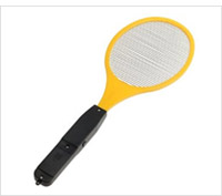 Product review of bug zapper racket.