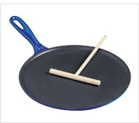 Product review of a crepe pan.