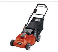 Small product picture of an electric lawn mower review.