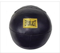 Small product picture of leather medicine ball review.