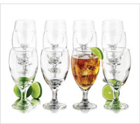 Product picture review of a libbey goblet party sets.