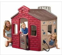 Product review of little tikes playhouse.