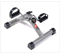 Product review of a mini exercise bike.