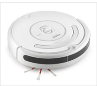 Small product picture of a robotic vacuum cleaner review.