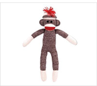 Product display of Schylling Sock Monkey