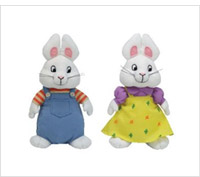 Product display of ty beanie baby max ruby set review.